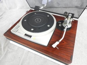 ☆ Technics テクニクス SP-15 ターンテーブル/SH-15B1 キャビネット/SAEC WE-506 トーンアーム付き ☆中古☆