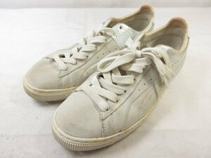 美品 【PUMA by MIHARAYASUHIRO プーマミハラヤスヒロ】 35339203 ローカット スニーカー 靴 (メンズ) 25.5 グレー×シルバー □30MZA6203