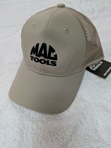 mactools マックツール キャップ 帽子 スナップバック ベージュ