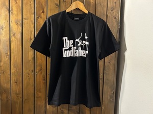 新品★ゴッドファーザー　プリントTシャツ【L】★マーロン・ブランド/アル・パチーノ/マフィア/マリオプーゾ/映画