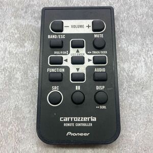 Pioneer パイオニア carrozzeria カロッツェリア オーディオ リモコン DEH-P650QXA3212 リモコンのみ 動作未確認 K60525