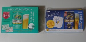 KIRIN 一番搾り オリジナルレジャーシートバッグ グリーンズフリー レジャーシート 緑 ビール柄　エコバッグ 非売品 キリン 景品