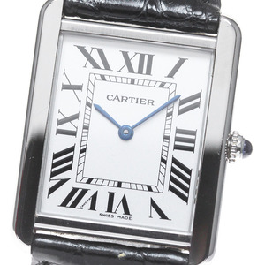 カルティエ CARTIER W1018355 タンクソロLM クォーツ メンズ _849294