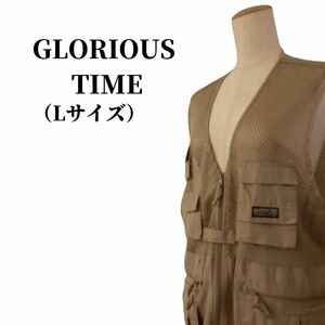 LORIOUS TIME グロリアスタイム フィシングベスト 匿名配送