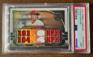 【世界で2枚】大谷翔平 TOPPS TRIPLE THREADS RELICS #TTRSHO3 カード