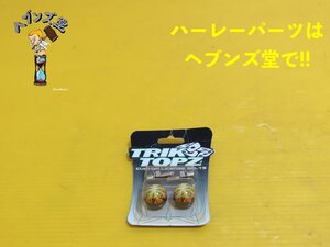 A230697J【新品】TRIKTOPZ製.ナンバーボルト&バルブキャップ パン.ショベル.エボ.TC.FXR.ダイナ.ソフテイル.スポーツ.ツーリング.ハーレー