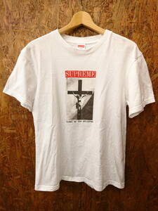 Supreme メンズ Tシャツ Loved by the children ホワイト 表記サイズ：S [jgg]