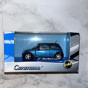 ホンウェル カララマ Cararama 1/43 ニューミニクーパー New Mini Cooper 青　ブルー　ミニカー モデルカー