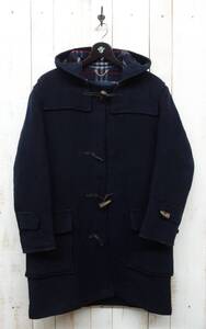 古着卸　ヨーロッパ古着 ＊BURBERRY LONDON バーバリー ＊レトロ　ダッフルコート 　DUFFLE COATS レディス 女性＊重量感のある肉厚ウール