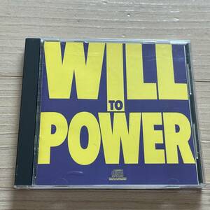 【US盤/CD/Epic/EK 40940/88年盤】Will To Power / Will To Power .................................... //Freestyle,Electro,Synth-pop//