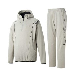 531329-DESCENTE/メンズ ストレッチ スウェットジャケット&パンツ 上下セット/M