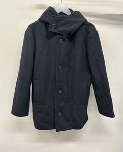 1円〜YOHJI YAMAMOTO ヨージヤマモト/コート/ブラック　【0109A14】