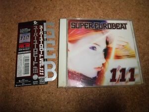 [CD] スーパー・ユーロビート SUPER EUROBEAT Vol.111 盤面は概ね良好ですが