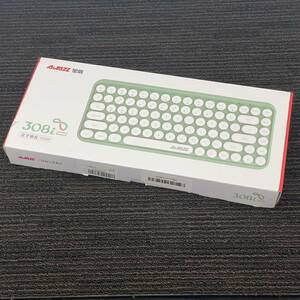 中古品 AJAZZ 308i ピンク Bluetooth キーボード タイプライター風