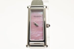 グッチ ブレスウォッチ スクエア シルバー 1500L レディース クォーツ 腕時計 GUCCI