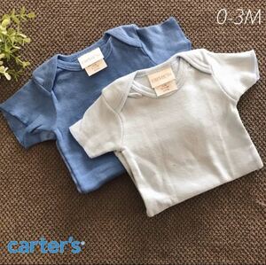 ＊送料込み＊即決【2枚セット】新品 0-3M 50 60 Carter