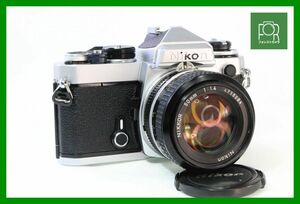 【同梱歓迎】実用■ニコン Nikon FE ボディ+AI NIKKOR 50mm F1.4■シャッター全速・露出計完動■M91