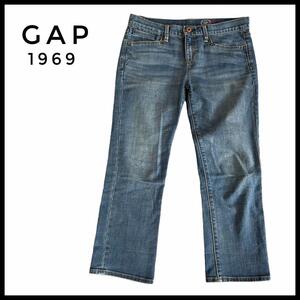 ボトムス　デニム　ジーンズ　GAP 1969ジーンズ インディゴ　男性　女性 ストレート　Mサイズ