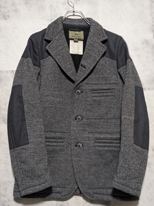 日本製　ナイジェルケーボン　マロリージャケット　46 ジャージー テーラードジャケット NIGEL CABOURN　8035-00-80003 OSAGARI グレー