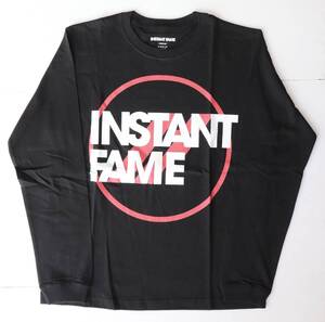 定価6800 新品 本物 INSTANT FAME ロングスリーブ Tシャツ LT-19-006 M インスタントフェイム 5027