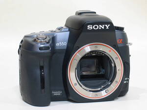 #即決！　SONY　α550　外観極上　#0144675