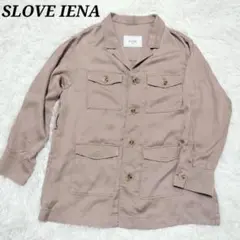 SLOBE IENA スローブイエナ シャツ ジャケット ベージュ F リネン