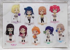 ラブライブ!サンシャイン!! Aqours アクリルアートパネル＜GIFT＞ 未開封品