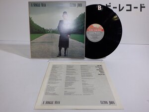 Elton John「A Single Man」LP（12インチ）/The Rocket Record Company(TRAIN 1)/洋楽ロック