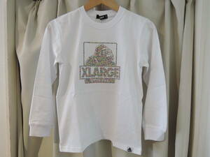 X-LARGE エクストララージ XLARGE Kids カラフルドット OGゴリラ L/S Tee 長袖Ｔシャツ ホワイト 140 キッズ 最新人気商品