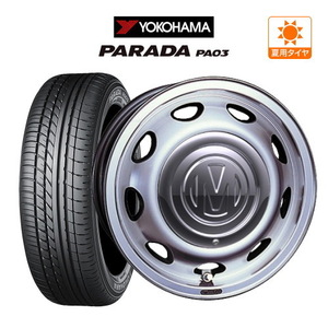 サマータイヤ ホイール 4本 クリムソン ディーン ミニ YOKOHAMA パラダ PA03 165/55R14