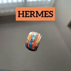 【美品】HERMES　earring エルメスイヤリング　七宝焼　エマイユ