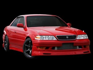 マークII JZX100 サイドステップ 前期 後期 エアロ FRP 未塗装 社外品 左右セット MARK II MARK2 トヨタ TOYOTA