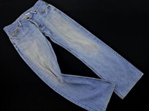 Lee リー USED加工 デニムパンツ size29/青 ■■ ☆ egb9 レディース