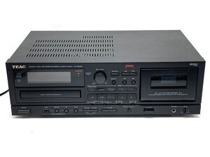 【え沖】TEAC ティアック AD-RW900 B USB接続対応CD/カセットレコーダー 2014年製 コンビネーションレコーダー 通電可 沖575 MD507MSS71