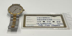 （S9242）LONGINES ロンジン コンクエスト 腕時計 クォーツ 不動 ジャンク品