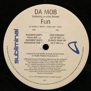 Da Mob Featuring Jocelyn Brown / Fun