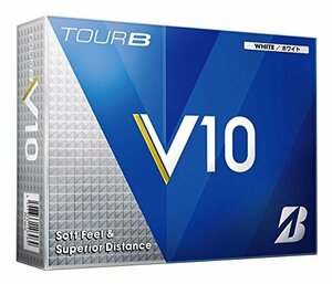 BRIDGESTONE(ブリヂストン) ゴルフボール TOUR B V10 1ダース(12個入り) ホ(未使用品)　(shin