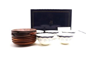 芦田淳/ジュンアシダ/jun　ashida　茶托付き湯呑みセット　MAEBATA　食器　茶器　湯呑