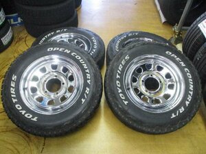 FARM　DAYTONA/TY16インチ4本セット　185/80R16　5.5J　5穴　139.7　ジムニー　太田