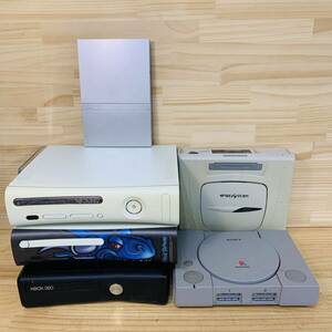 AAE39517 まとめ売り ジャンク品 ゲーム機 本体 Xbox 360 S CONSOLE Model1439 Xbox 360 CONSOLE×2 HST-3220 SCPH-75000 SCPH-5500