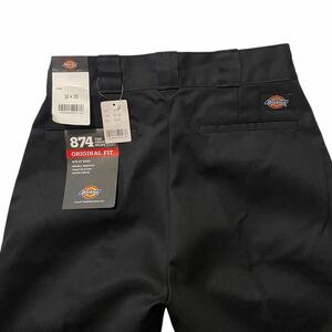 漢の定番 874 ワークパンツ デッドストック ディッキーズ 黒 ブラック Dickies チノパンツ チノパン DICKIES work オリジナルフィット