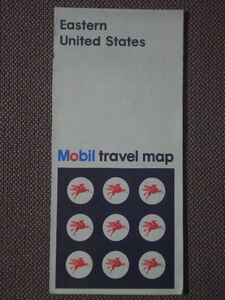 Eastern United States Street Map (Mobil) (INMOB) - Rand McNally & Co. 1972