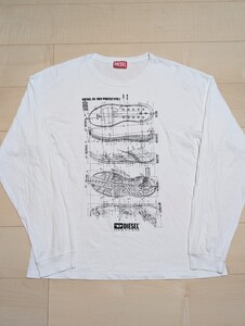 DIESEL ディーゼル ロンT T-BOXT-LS-N5 サイズL 古着