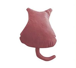 抱き枕 可愛い猫 洗える プレミアム 抱きまくら クッション 背当て ピンク　サイズM