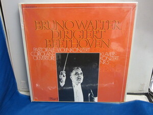 管1465【輸入盤 未開封レコード】ブルーノ・ワルター ベートーヴェン 3枚組 C147-20149/50/51M