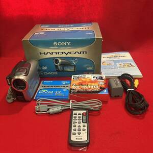 SONY Handycam ソニー ハンディカム DCR-DVD403 現状品 デジタルビデオカメラ レトロ ビデオカメラ (08206E