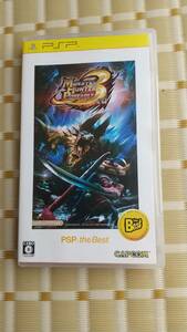 ☆PSP☆モンスターハンター　ポータブル３ｒｄ☆中古