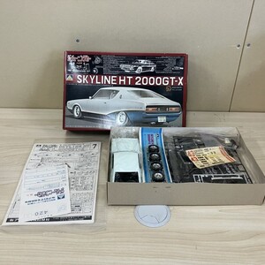 M125-T27-320 AOSHIMA アオシマ SKYLINE HT 2000GT-X 1/24スケール ニッサン スカイラインハート トラップ ザ・チューニングカー未組立て品