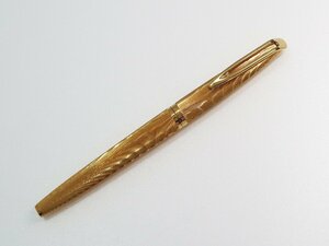 ◇【WATERMAN ウォーターマン】PLAQUE OR G ペン先18K 万年筆