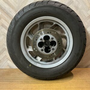 【O01-5】ホンダ フュージョン 250 MF02 フロントホイール タイヤ付 振れ無し 動作確認済み 純正部品